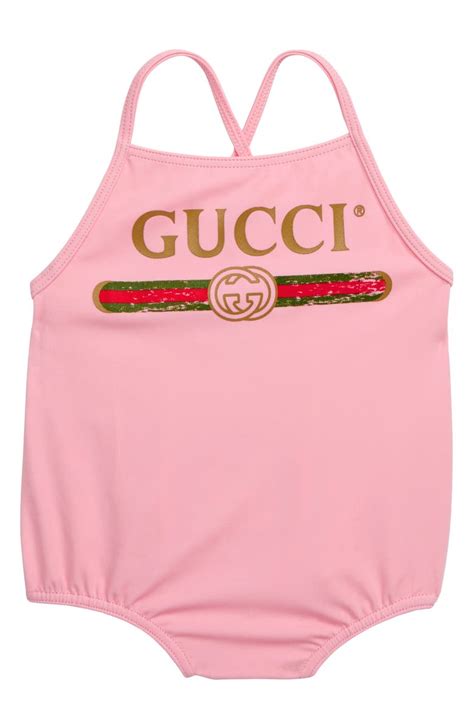 baby girl gucci swimwear|gucci bikini gg.